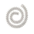 thumbnail image 4 of Silver Chain -  Spike Iced Out Chain, 4 of 5