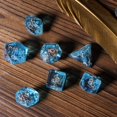 thumbnail image 2 of Cusdie 7-Die DND Dice Rudder Dice Set Polyhedral DND Dice for Dungeons and Dragons Playing Dice for Table Game, 2 of 5