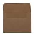 thumbnail image 2 of JAM Paper A7 Envelopes, 5 1/4 x 7 1/4, Brown Kraft, 250/Pack, Brown Kraft Recycled, 2 of 6