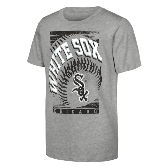 Youth Outerstuff Heather Gray Chicago White Sox Speed Pitch T-Shirt