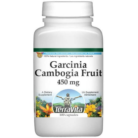 Garcinia Fruit - Garcinia Cambogia Fruit - 450 mg (100 capsules, ZIN: 511774)