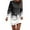 Black, variant on Fiaer Snowflake Long Sleeve Dress for Women Christmas Sweatshirt Dress Fall Fashion Outfits Xmas Casual Mini Skirts Green XXL
