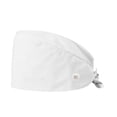 thumbnail image 1 of Sonducket Gorros de fregado, gorro transpirable de Color sólido, gorros de cuidado en forma de calabaza ajustables para salón de belleza, banda Sombreros Blanco, 1 of 6