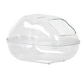 thumbnail image 1 of Caja de Arena para Baño de Hámster, Hábitat de Plástico Transparente con Tapa Desmontable, Visión de 360° para Ratones/Gerbos, Incluye Pala para Fácil Limpieza, 1 of 8