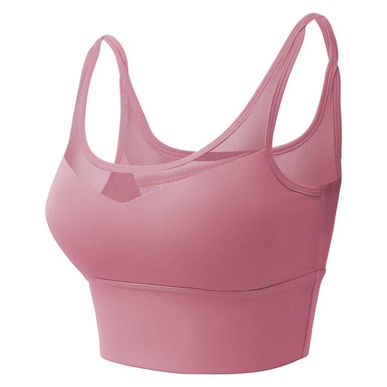Durtebeua Bras For Women Pack Wirefree Padded Workout Yoga Gym