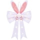 thumbnail image 2 of Xihbxyly Adornos de Pascua, Diseño de Orejas Iluminadas, Tela Suave, para Uso En Interiores y Exteriores, Ideal para Puertas y Ventanas, Un Pequeño Detalle Exquisito para Dormitorio y Chimenea (1 Jue, 2 of 7