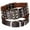 Black, variant on Pet Artist 2 Inch Wide Cool Spiked Studded Leather Dog Collar Heavy Duty For Medium Large Dogs Pitbull German Shepherd