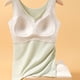 thumbnail image 4 of Ropa interior térmica para mujer, sin costuras, cálida y aterciopelada, gruesa, de lana polar., 4 of 8