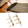 thumbnail image 3 of Pegs de Réglage de Cordes de Guitare, Bouton Blanc Tête de Machine à Cordes de Guitare Classique Remplacement 1:15 Rapport d'Engrenage pour Instruments de Musique, 3 of 8