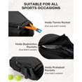 thumbnail image 3 of SIABC-Tennis Racket Bag Women Lightweight Tennis Sports Backpack Men Tennis Pickleball Badminton Squash Racket Bag, 3 of 4