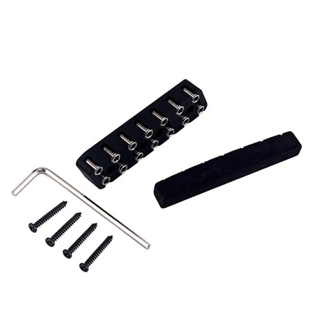 wolftale Electric Headless Guitar Locking Nut 7 String Brass Portable ...