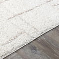 thumbnail image 2 of Hauteloom Andia Living Room, Bedroom Area Rug - Plush Pile - Cream,White - 6'7" x 9', 2 of 10
