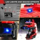 thumbnail image 5 of Camión de bomberos Grarain con control remoto, sonido LED y rociador de agua, 5 of 6
