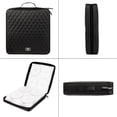thumbnail image 4 of Coofit CD Case 160 Capacity Nylon Heavy Duty DVD Holder CD Organizer CD Storage Case, 4 of 10