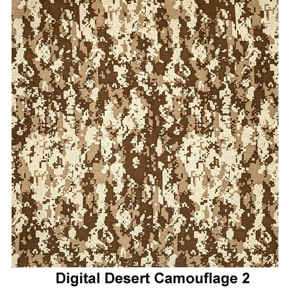 Digital Desert Camoufage Style 2 Design Print Cotton Bandana (22 inches x 22 inches)