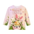 thumbnail image 5 of Bnwani Long Sleeve Toddler Shirt Crew Neck Printed Tops, 5 of 5