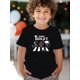 thumbnail image 1 of Boys' Black Robot Graphic T-Shirt - "SKI BIDI Toilet" Design, Soft Cotton, Crew Neck, Short Sleeve - Perfect for Play, Sports & Casual Attire, Sports Tee | Humorous Print | Comfortable Fit, 1 of 6