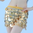 thumbnail image 2 of QHFBli Sequin Skirt Sparkly Mardi Gras Belly Dance Mini Skirts for Women, 2 of 4