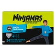 thumbnail image 1 of Ninjamas Boys Bedwetting Nighttime Underwear, Size L (64-95+ lbs), 1 of 18