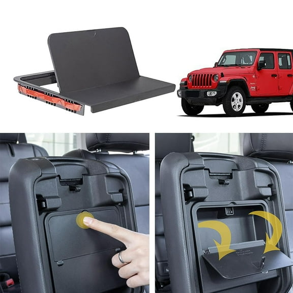 Hidden Console Armrest Box Storage Organizer For 2018-2024 Jeep Wrangler JL JLU