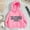 Pink, variant on Hauaitttt Kids Girls Sports Shirt Boy Girl Casual Print Personality Hoodie Pullover Hooded Sweatshirt with No Pocket Tops Girls Shirts Sweaters Light Hoodie Girls 18m Jacket Boy Kids Warm Sweatshirts