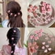 thumbnail image 2 of Nuevo pequeño arco horquillas lindo melocotón rosa sombreros accesorios para el cabello chica flequillo lateral clip dulce pinzas para el cabello tocado joyería Tan Jianjun  unisex, 2 of 2