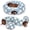 Blue-A, variant on Dachshund Tunnel Bed, Plush Burrow Cave for Small Dogs Cats, Foldable Dog Tunnel with Non Slip Base, Washable Zipper Design, for Puppies Kittens,Green