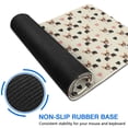 thumbnail image 6 of 35.4x15.7 Inch Gaming Mouse Pad, Non-Slip Stitched Rubber Desk Mat for Desktop & Laptop,Corgi Heart Multi Beige Pattern, 6 of 6