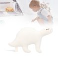 thumbnail image 4 of Juguete de Peluche Dinosaurio Blanco de Tela ANGGREK AC6479, 4 of 8