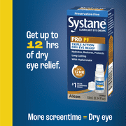 Systane PRO Preservative Free Eye Lubricant Drops for Dry Eyes, Hydrate, Restore & Protect, 10 mL