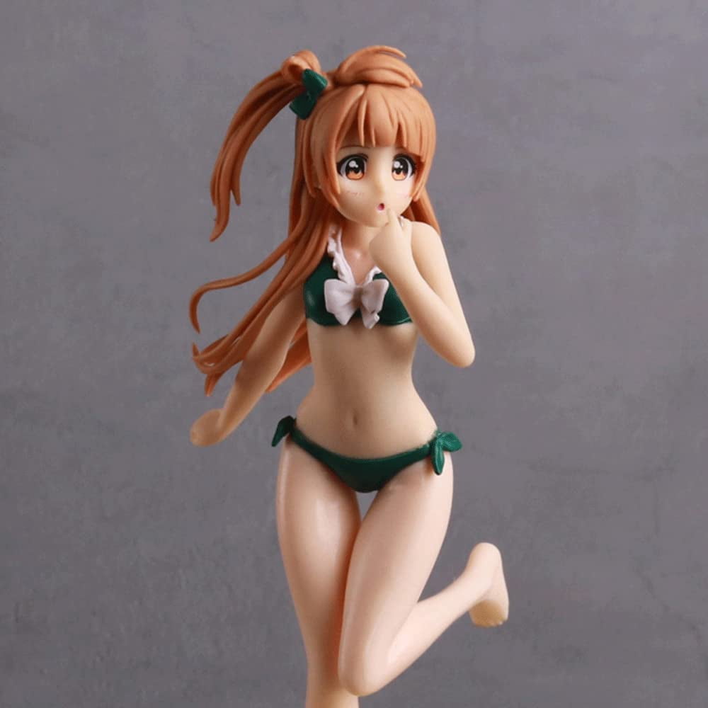 New Love Live! Minami Kotori 1:10 Scale Swimsuit Styling Character Anime Statue Figure Desktop Ornament Popular Decorations Fan Souvenirs Creative Gift Collection 19cm/7.4inch