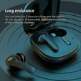 thumbnail image 6 of Bouanq Bluetooth Headphones Wireless Bluetooth Headphones In-Ear Running Sports IPX5 Waterproof Headphones Gaming Headphones Black Headphones for Kids for School, 6 of 8