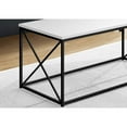 thumbnail image 4 of Monarch Specialties Coffee Table, Accent, Cocktail, Rectangular, Living Room, 40"L, White Laminate, 4 of 5