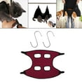 thumbnail image 4 of Pet Cat Grooming Hamaca Restricción Toalla Bolsa Transpirable Arnés de baño para uñas Rojo Zulema Hamaca de aseo, 4 of 8