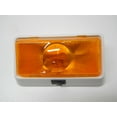 Amber RV Camper Trailer Porch Security Light / On Off Switch / Angled ...