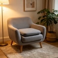 thumbnail image 6 of Memory Foam Chair Cushion Slow Rebound Non Slip Breathable Seat Pad Removable Washable Cover for Kitchen Office Dining Car 17x17in, 6 of 6