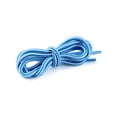 thumbnail image 2 of INSPIRE CHIC Lacet de Botte Unisexe Rond en Corde à Rayures Bicolores 1/5 Épais 90cm / 35.43 Pouces Blanc Bleu, 2 of 4