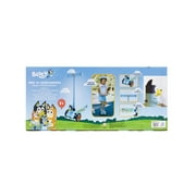 Bluey Ride-N-Glide Buddies 3D Toddler Scooter, 3 Wheel Kick Scooter for Kids Ages 3+, Blue