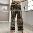 thumbnail image 2 of 1 Million Dollar Bill Women's Pajamas Pajama Pants Women's Sleepwear Lounge Sleep Bottoms Stretch with Pockets, 2 of 7