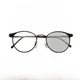thumbnail image 2 of Gafas para hombres y mujeres Gafas de metal anti-luz azul que cambian de color Gafas retro Un espejo de doble uso, 2 of 5
