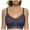 Blue-2, variant on Womens Bras, Compression Bra, Wirefree Bra, Stretchable Straps Bra