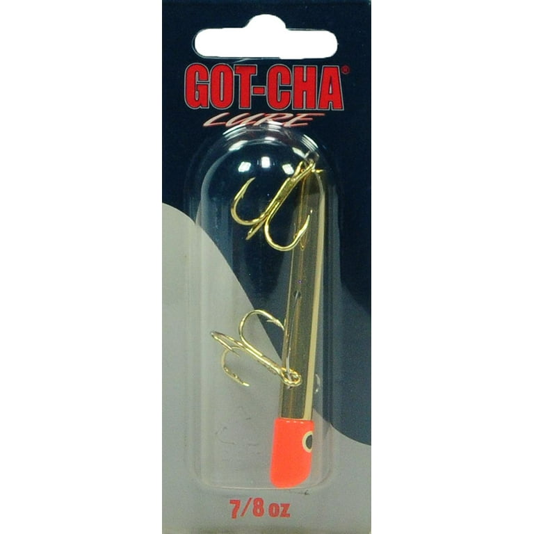 Got-Cha G1701GH Gold Slim Metal Lure, Fishing Swivels 