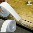 thumbnail image 2 of Bartans White Caulk Tape Waterproof Self Adhesive for Kitchen, Sink, Bathroom, Floor Wall 126 inch, 2 of 5
