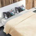 thumbnail image 5 of Yayeee Pillowcase Queen Size Set of 2 Satin Wrinkle Resistant Pillow Case, Black, 5 of 7