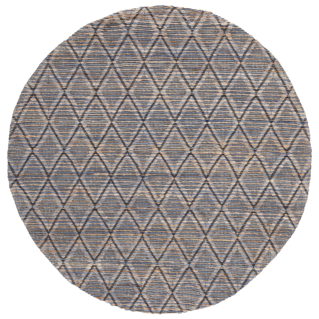 SAFAVIEH Natural Fiber Christabella Solid Jute Area Rug, Grey, 6' x 9'