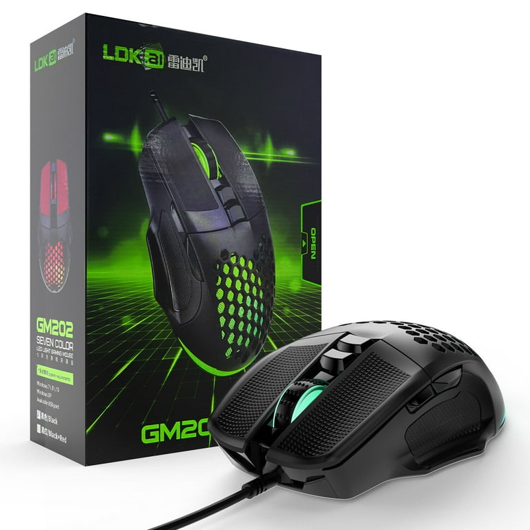 Profession Gaming Mouse RGB Voice Control 10 Keys 12800DPI 1000Hz 400ips  RGB Wired Mouse Mice For Laptop PC LOL FPS Gamer - AliExpress