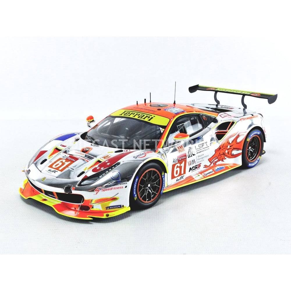 LOOKSMART - FERRARI 488 GTE - Le Mans 2018 - 1/18 - Walmart.com ...