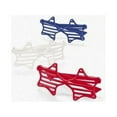 thumbnail image 2 of Rwb Star Shaped Shutter Shades - Apparel Accessories - 12 Pieces, 2 of 2