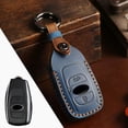 thumbnail image 5 of Fashion Leather Key Holder For Subaru Key Holder Forester Outback Legacy Leather Car Keychain, 5 of 21