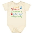 thumbnail image 3 of Inktastic Guitar Player Like Daddy Boys or Girls Baby Bodysuit, 3 of 5